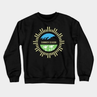 summer season Crewneck Sweatshirt